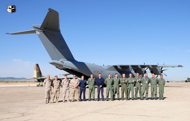 El A400M del Ejército del Aire español estrella de FAMEX 2017 noticia