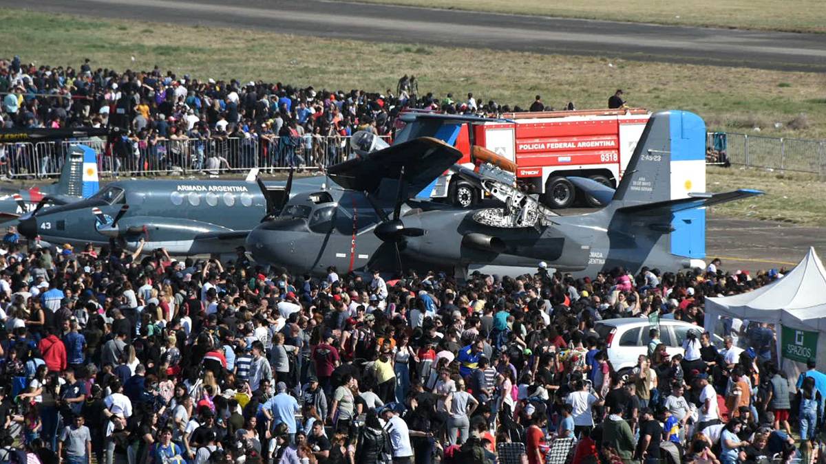 Festejos de la Fuerza Aérea Argentina por su 110 Aniversario Noticias