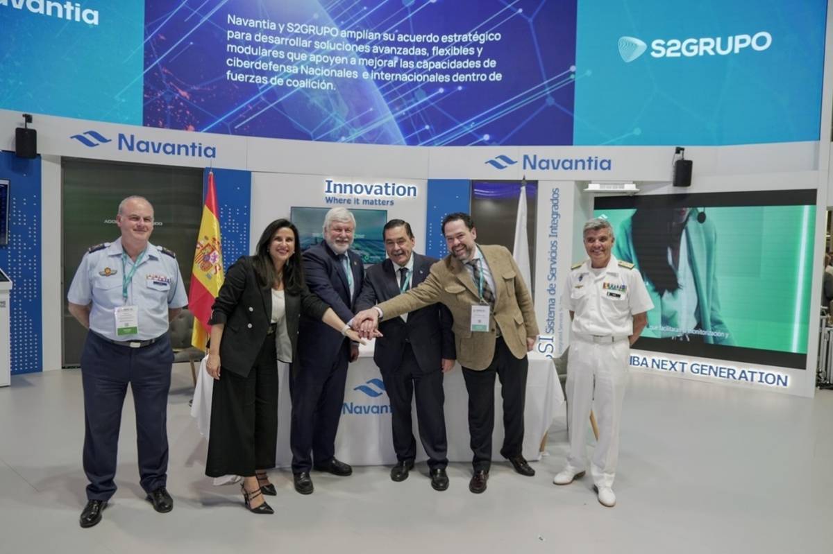 Firma del acuerdo estratégico en FEINDEF. (foto: S2Grupo) Firma del acuerdo estratégico en FEINDEF. (foto: S2Grupo)