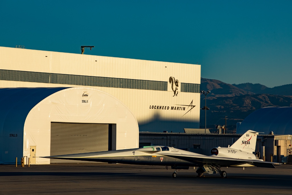 La NASA presenta el avión experimental X-59