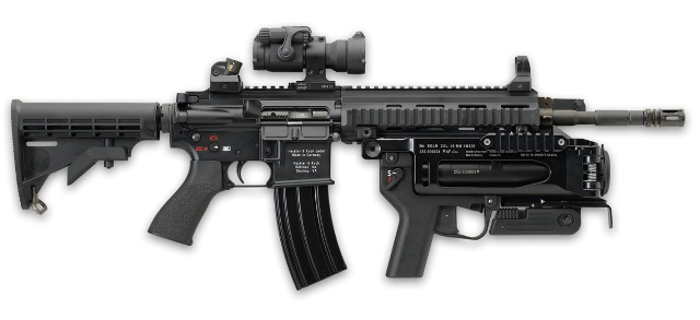 fusil de asalto heckler y koch hk416