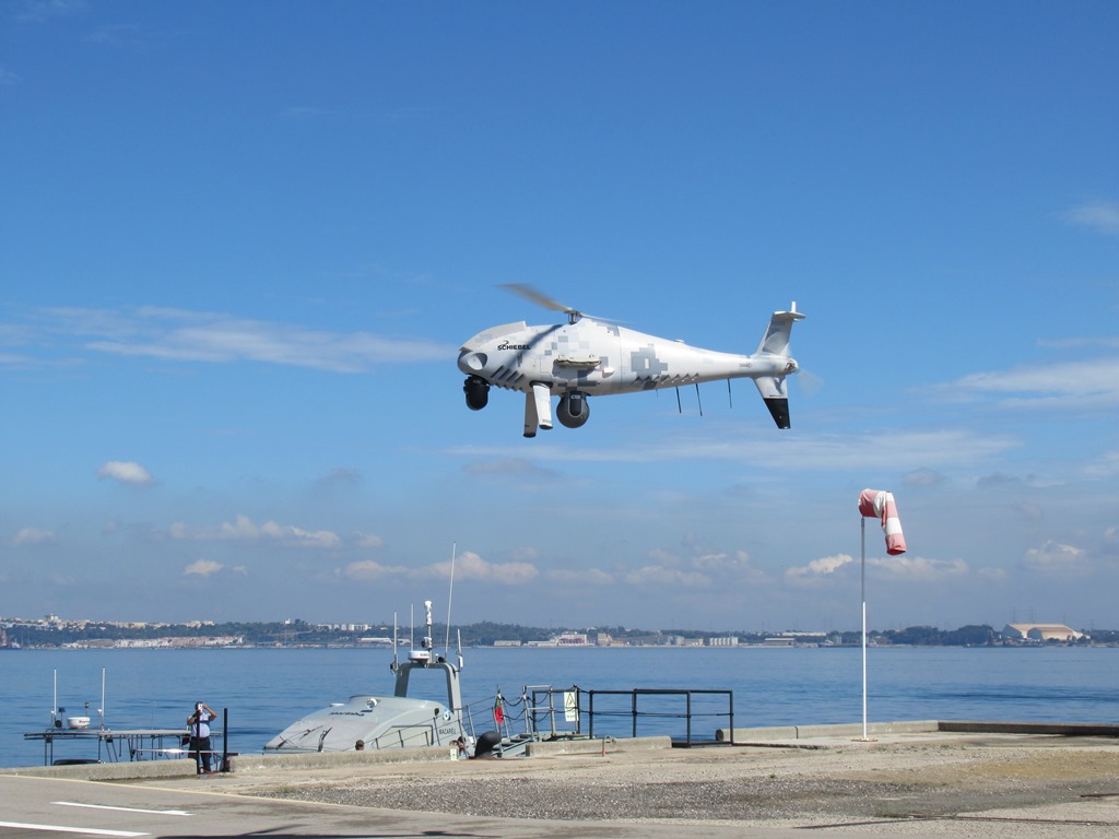 The Camcopter S-100, ready for ISR and ASW missions