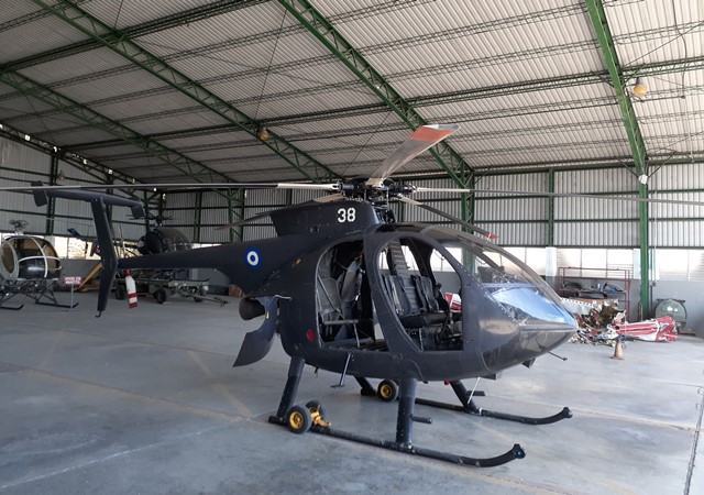 The Salvadoran Air Force prepares to receive four new MD530 helicopters