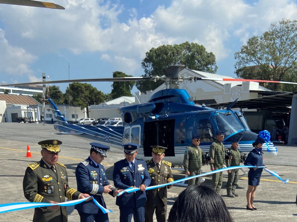 La Fuerza Aérea De Guatemala Recibe 2 Bell 412epx Noticias Defensa Centro América Y Caribe