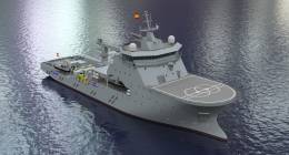 Buque de Intervencin Subacutica (BAM-IS) que Navantia construir para la Armada espaola