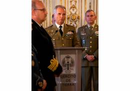 Acto de toma de posesin del teniente general Alejandro Escmez como SEJEME (Foto Ejrcito de Tierra)