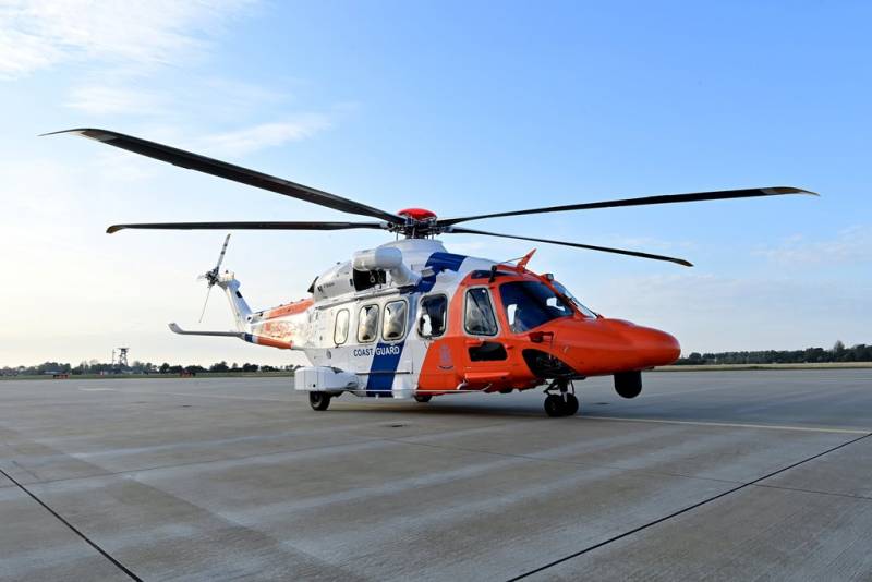 Uno de los Leonardo AW189 recientemente incorporado por el Kustwacht  (foto Kustwacht)