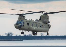 El CH-47F de la Real Fuerza Area de los Pases Bajos. (foto Boeing Rotorcraft Systems)