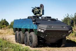 Japn se une a un grupo de pases que ya emplean los blindados 8x8 Patria AMV en sus ejrcitos y lo har en la versin ms reciente. (Patria)