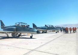 Ceremonia de despedida del A-36 CC "Toqui" de la Fuerza Area de Chile (Javier Muoz Romero)