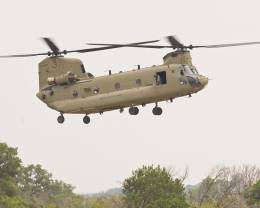 Un CH-47F estadounidense (Boeing)