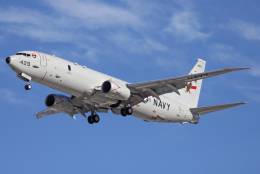 Uno de los Boeing P-8A Poseidn de la US Navy.  (Foto Darren Koch)