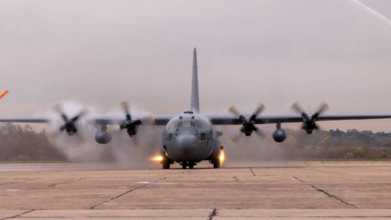 C-130H Hercules TC-60  de la Fuerza Area Argentina (fotos MINDEF)