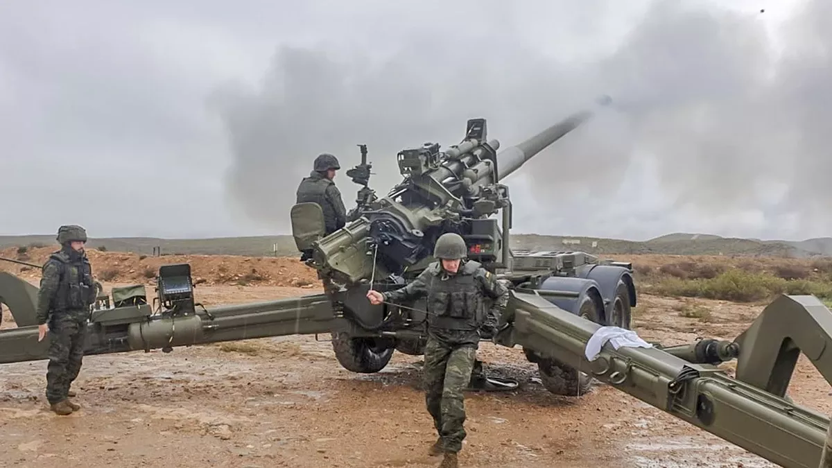 Se adquirir municin de 155 mm. de largo alcance. Foto: Ejrcito de Tierra