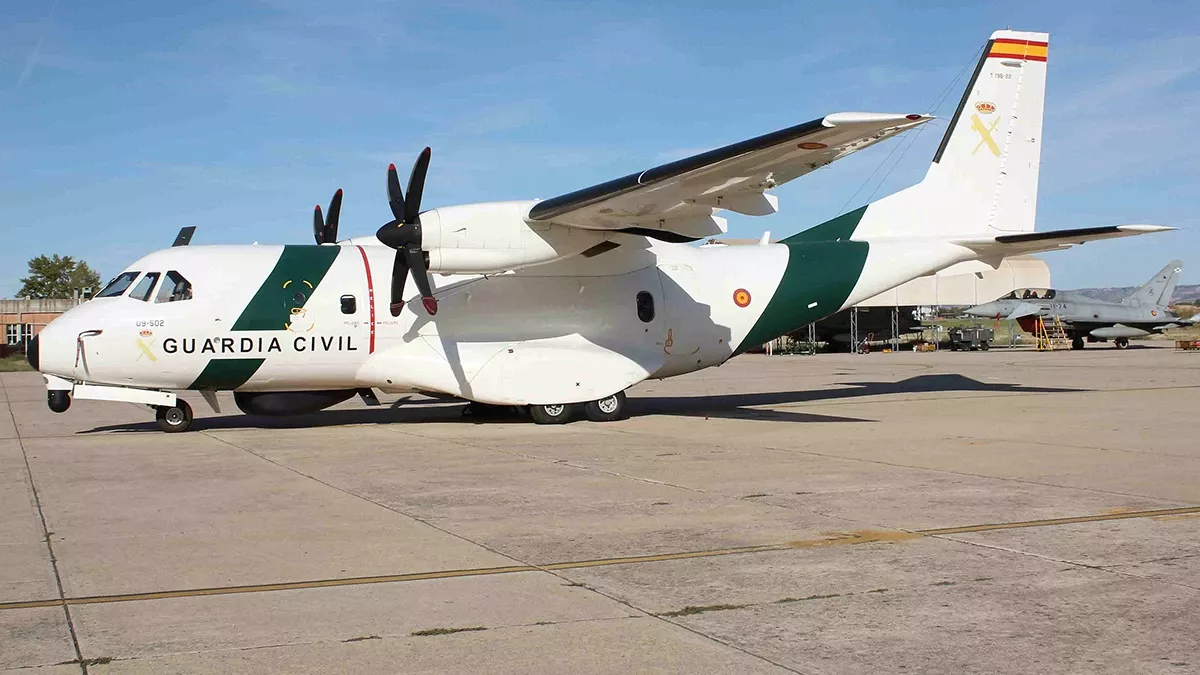 CN235 de la Guardia Civil.