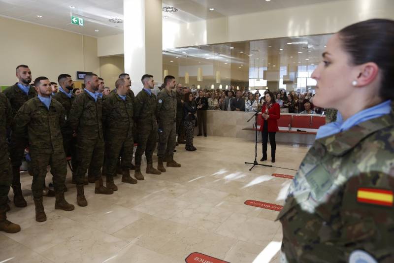 Parte A Líbano Contingente Español Tercera Rotación De La Brilib Xl