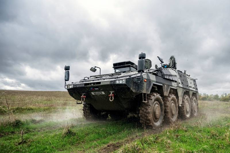 El 8x8 Boxer para el Ejrcito britnico avanza con fuerza (Rheinmetall)