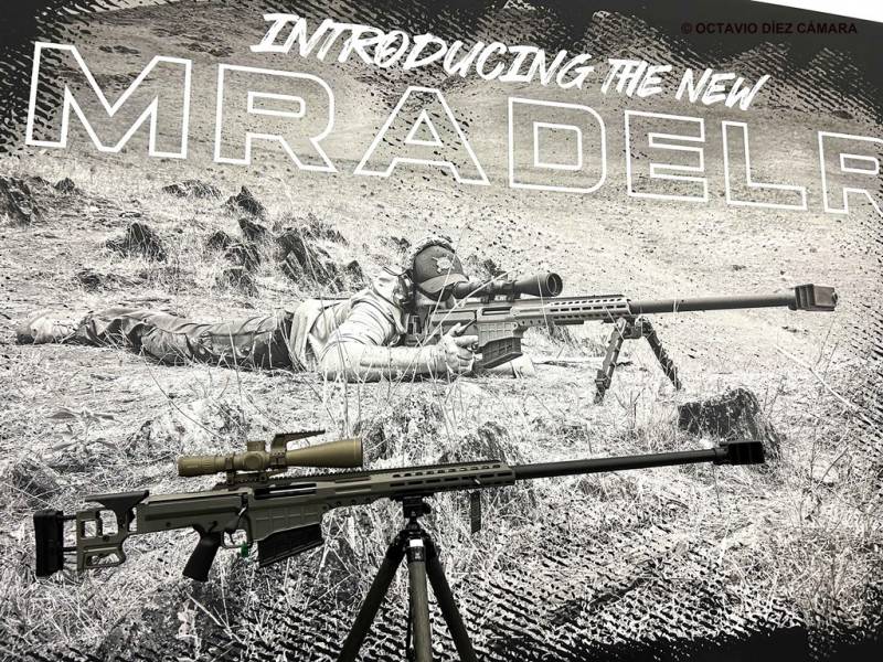 MRADELR es la apuesta de Barrett Firearms al programa ELR-SR del USSOCOM estadounidense. (Octavio Dez Cmara)