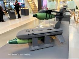 Las armas emirates de la familia RASH incluyen dos  avanzadas carcasas pensadas para transportar granadas de mortero.   (Octavio Dez Cmara)