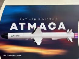 ATMACA es un potente misil antibuque desarrollado por Turqua y ofrecido ahora para la exportacin. (Octavio Dez Cmara)