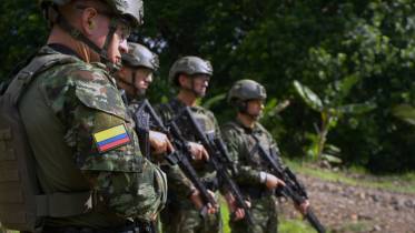 Equipo de asalto del Comando Conjunto de Operaciones Especiales de Colombia. (Foto: PNP)