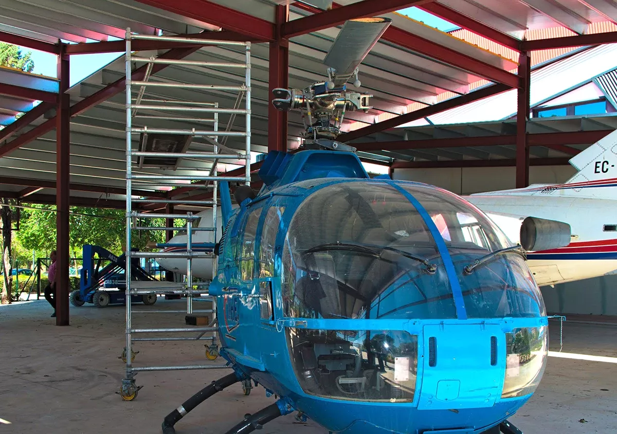Helicptero BO.105. Foto: Aviation Group