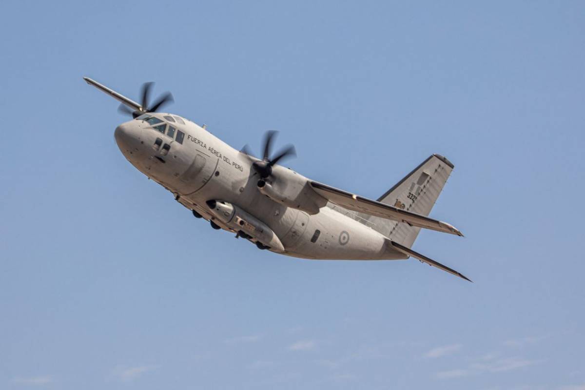 Leonardo C-27J Spartan del Grupo Aereo N 8.