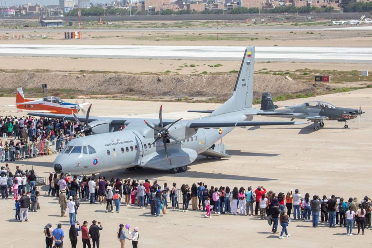 Airbus C-295 de la Fuerza Aerea Colombiana.