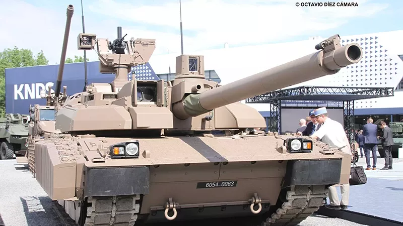 Francia ha introducido ya en sus carros de combate una modernizacin intensa que los pone a la altura de lo que hoy requiere el combate terrestre. Foto: Octavio Dez Cmara