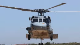 Uno de los SH-60F, que todava emplea la Quinta Escuadrilla. Foto: Julio Maz