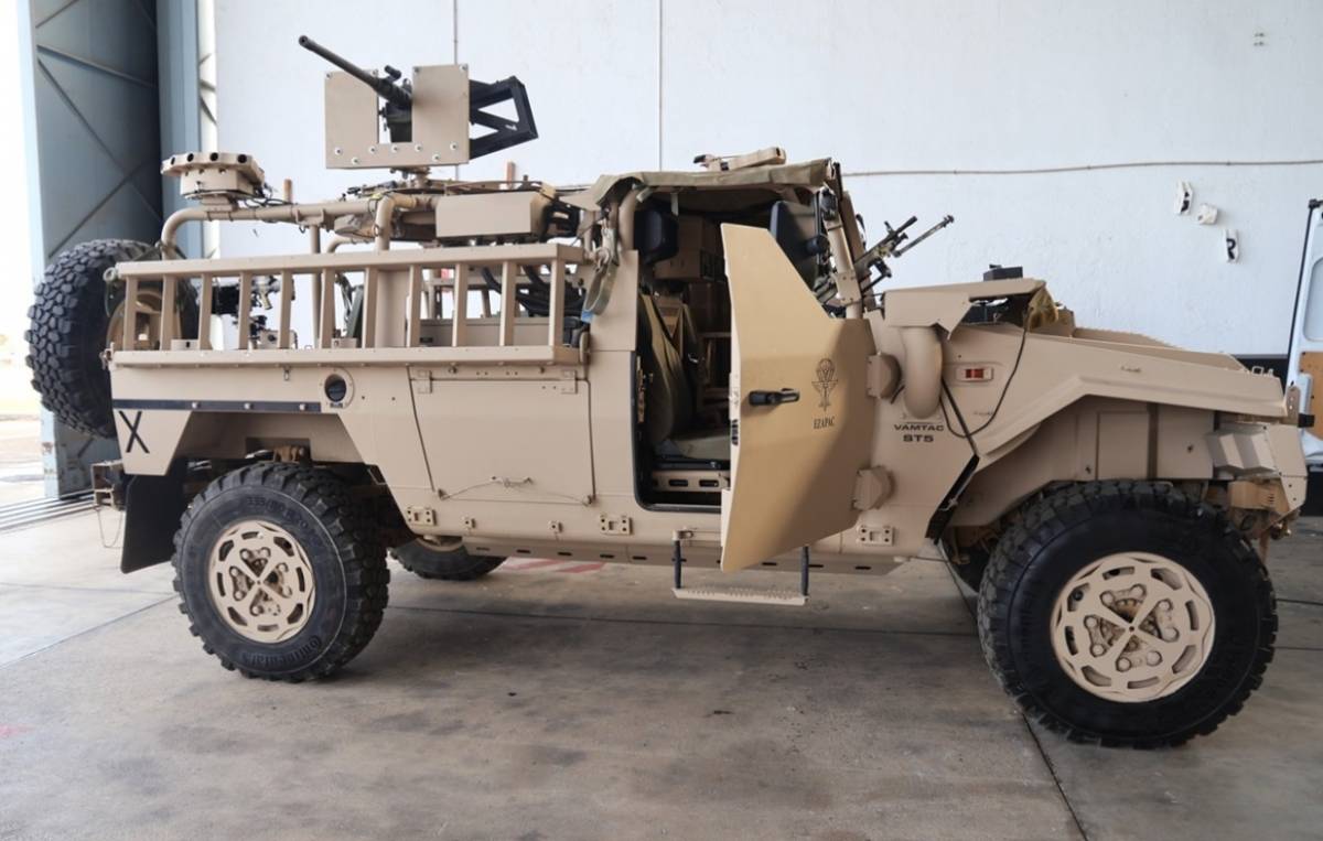 Imagen de unos de los nuevos 4x4 VMOE del EZAPAC. (foto Rafael Delgado-defensa.com)