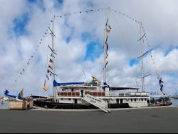 El Capitn Miranda atracado en el puerto de Las Palmas. Foto Antonio Rodrguez Santana.