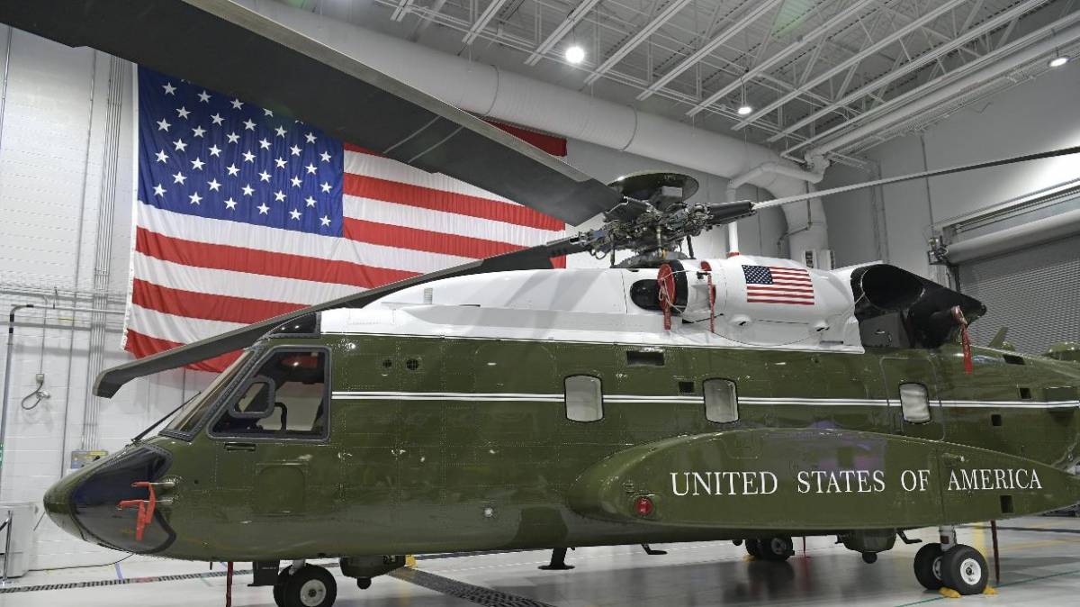 El ltimo de los VH-92 entregados al USMC.  (foto: Navair)