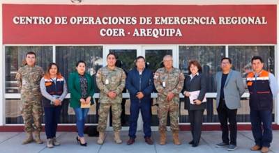 El COER cogi la reunin entre el Gobierno regional de Arequipa y la FP.