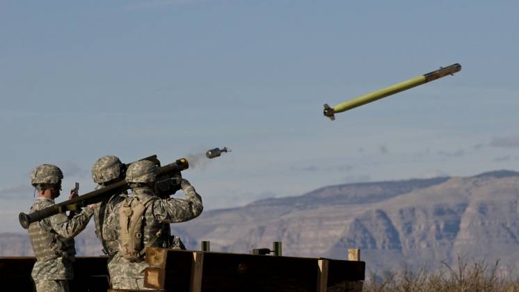 Momento del lanzamiento de un misil Stinger, durante unos ejercicios. (Raytheon Missile Systems)