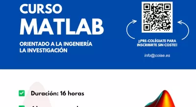 Fragmento del cartel del Curso MATLAB orientado a la ingeniera y la investigacin.