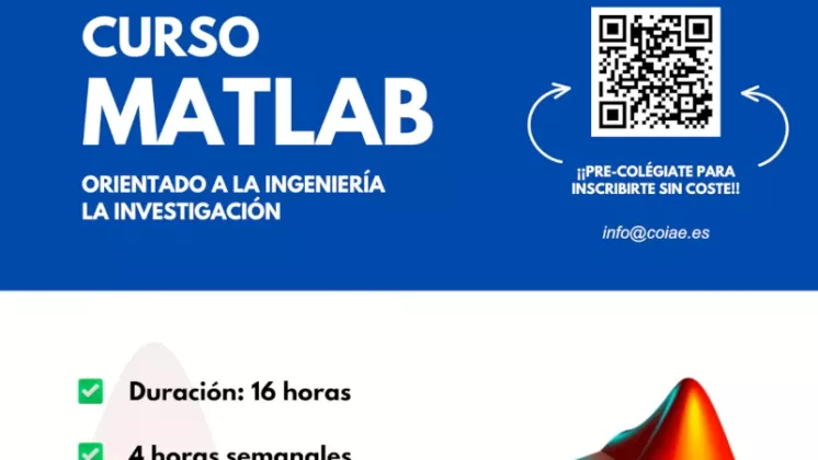 Fragmento del cartel del Curso MATLAB orientado a la ingeniera y la investigacin.