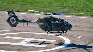 El primer H145M destinado al Ejrcito de Tierra alemn. (foto Airbus Helicopters)