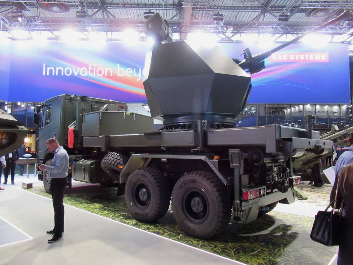 El sistema Tridon Mk2 presentado en Eurosatory (autor)