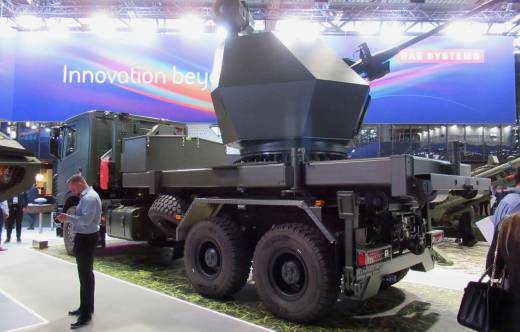 El sistema Tridon Mk2 presentado en Eurosatory (autor)