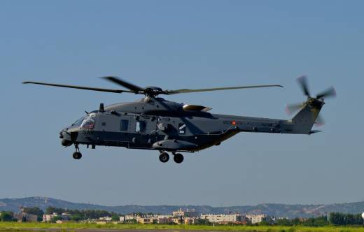 El primer helicptero NH90 del estndar 3 nuevo del Ejrcito del Aire y del Espacio.  (Foto Airbus Helicopters)