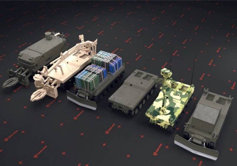 Rheinmetall y DOK-ING fabricarn una gama de UGV.