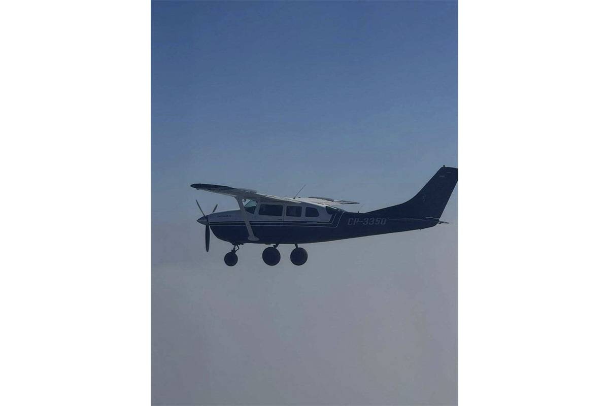 El Cessna intentanto escapar de la FAA.