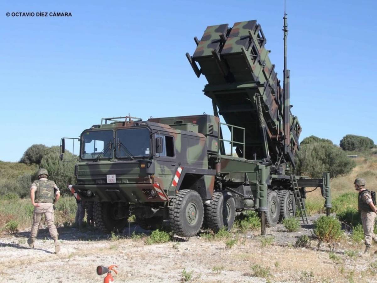 Batera PAC-2 de Patriot del Ejrcito de Tierra (Octavio Dez Cmara)