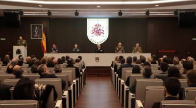 Acto de clausura de los Cursos de Defensa Nacional.