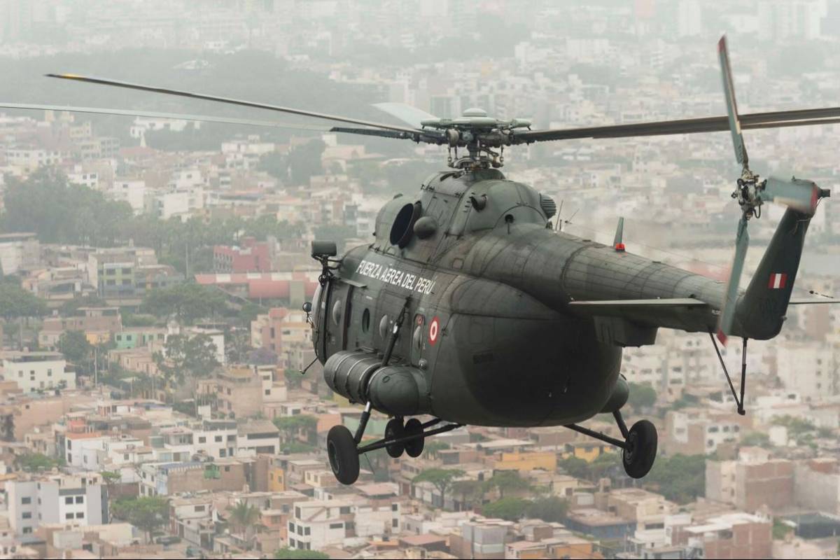 Mi-17-1B Hip H (FAP 614) del Grupo Areo N 3.