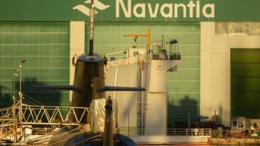 Navantia, en su astillero cartagenero, sigue trabajando en los tres S-80 Plus pendientes para la Armada y probablemente completar el actual pedido con dos submarinos ms. (Octavio Dez Cmara)