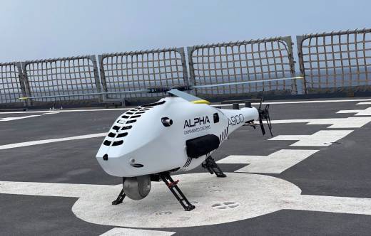 El A900 se ha consolidado como UAV embarcado (Alpha Unmanned Systems)