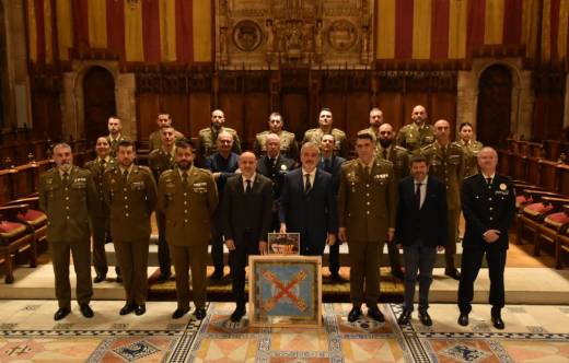 Ceremonia de recepcin del Regimiento de Infantera Barcelona n 63. (Ejrcito de Tierra)