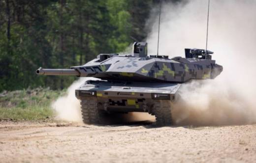 Carro de combate Panther KF51 de Rheinmetall. 